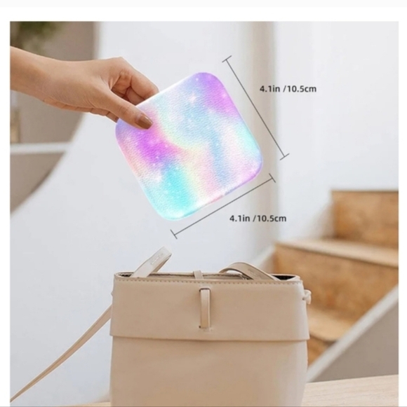 Iridescent Pastel Jewelry Travel Case - Picture 4 of 8